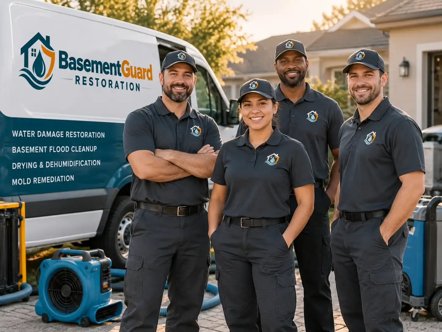Basement Water Damage Restoration company in Fountaintown, IN